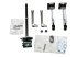 Ergotron LX - Mounting kit (dual stacking arm, tall pole) - Front