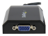 StarTech.com USB 3.0 to VGA Display Adapter 1920x1200 1080p, DisplayLink Certified, Video Converter w/ External Graphics Card - Left side