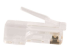C2G RJ45 Cat5E Modular Plug for Round Stranded Cable - Left side