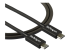 StarTech.com 2.6ft (80cm) Thunderbolt 3 Cable, 40Gbps, 100W PD, 4K/5K Video, Thunderbolt-Certified, Compatible w/ TB4/USB 3.2/DisplayPort - Left-angle