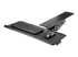 StarTech.com Under Desk Keyboard Tray, Full Motion & Height Adjustable Keyboard and Mouse Tray, 10" x 26" Platform, Ergonomic Sliding Computer Keyboard Holder with Mouse Pad & Wrist Rest - Right-angle