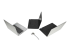 Kensington Universal 3-in-1 Keyed Laptop Lock - Close up