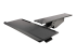 StarTech.com Under Desk Keyboard Tray, Full Motion & Height Adjustable Keyboard and Mouse Tray, 10" x 26" Platform, Ergonomic Sliding Computer Keyboard Holder with Mouse Pad & Wrist Rest - Right-angle