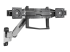 Ergotron - Mounting component (handle, dual monitor mount) - Left-angle
