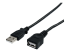 StarTech.com 6 ft Black USB 2.0 Extension Cable A to A - Right-angle