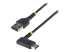 StarTech.com 6in (15cm) USB A to C Charging Cable Right Angle, Heavy Duty Fast Charge USB-C Cable, USB 2.0 A to Type-C, Durable and Rugged Aramid Fiber, 3A, S20/iPad/Pixel - Right-angle