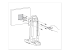 Ergotron - Mounting component (spacer) - Left-angle