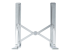 StarTech.com Foldable Laptop Riser Stand, Portable Height Adjustable Ergonomic Laptop Stand, Ventilated Aluminum Frame Supports 22lb (10Kg), Tilt/Raised/Angled Laptop/Tablet Stand, Collapsible Design - Front