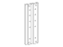 Ergotron - Mounting component (track mount bracket kit) - Left-angle