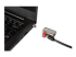 Kensington ClickSafe Security Anchor for Wedge Security Slot - Right-angle