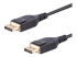 StarTech.com 6ft/2m VESA Certified DisplayPort 1.4 Cable, 8K 60Hz HBR3 HDR, Super UHD DisplayPort to DisplayPort Monitor Cord, Ultra HD 4K 120Hz DP 1.4 Slim Video Cable M/M DP Connectors - Close up
