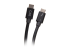 C2G 2.5ft Thunderbolt 4 USB C Cable - Left-angle