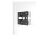 Compulocks VESA Glass Mount Bracket with Security Slot - Right-angle