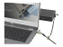 Kensington Slim N17 2.0 Keyed Dual Head Laptop Lock for Wedge Shaped Slots Supervisor - Close up