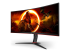 AOC Gaming CU34G2XP/BK - Right-angle