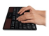 Logitech Wireless Solar K750 - Left-angle