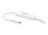 StarTech.com 9.8ft/3m USB C to DisplayPort 1.2 Cable 4K 60Hz, USB-C to DisplayPort Adapter Cable HBR2, USB Type-C DP Alt Mode to DP Monitor Video Cable, Compatible w/ Thunderbolt 3, White - Close up
