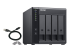 QNAP TR-004 - Hard drive array - Left-angle