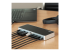StarTech.com Dual Monitor USB C Docking Station with 60W Power Delivery for Windows Laptops, USB C to HDMI / DVI Dock, USB 3.1 Gen 1 Type C Dock with Charging, Thunderbolt 3 Compatible - Back