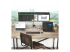 StarTech.com Dual-Laptop USB-C KVM Docking Station, Dual Monitor 4K 60Hz DisplayPort Dock, 5-Port USB Hub, GbE, 90W/45W Power Delivery to Two Laptops, Windows/Mac, 2-Host KVM Dock - Front