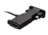 C2G VGA to HDMI Adapter for Universal HDMI Adapter Ring - Right-angle
