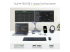 StarTech.com Thunderbolt 3 Dock with USB-C Host Compatibility, Dual 4K 60Hz DisplayPort 1.4 or Dual HDMI 2.0 Monitors, Single 8K, TB3/USB-C Laptop Docking Station, 96W PD, 5x USB, 10Gbps - Front