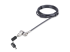 StarTech.com 25-Pack Universal Laptop Lock 6.6ft, Keyed Alike Locking Cable, Security Cable, Compatible w/Noble Wedge/Nano/K-Slot, Anti-Theft Cut-Resistant Cable - Right-angle