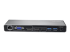 StarTech.com Thunderbolt 3 Dock, Dual 4K 60Hz Monitor TB3 Docking Station with DisplayPort, HDMI & 1080p VGA, 85W Power Delivery & Charging, Gigabit Ethernet, Universal Thunderbolt 3 Dock - Back
