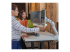 Ergotron HX - Mounting kit (handle, articulating arm, desk clamp mount, grommet mount, 2 pivots, hinge bow, extension) - Right-angle