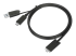 Targus - USB cable kit - Right-angle