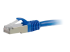 C2G Cat6a Booted Shielded (STP) Network Patch Cable - Right-angle