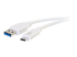 C2G 3ft USB C 3.0 to USB Cable - Close up