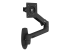Ergotron LX - Mounting kit (articulating arm, extension adapter, wall mount base) - Left-angle