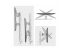 StarTech.com Six-Monitor Desk Mount w/ Crossbar, Up To 32" Screens/17.6lb - Multi-angle