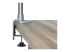 StarTech.com Desk Mount Monitor Arm, VESA or Apple iMac/Thunderbolt Display up to 14kg, Articulating Height Adjustable Single Desktop Monitor Pole Mount, Desk Clamp or Grommet, Silver - Close up