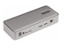 StarTech.com Dual-Laptop USB-C KVM Docking Station, Dual Monitor 4K 60Hz DisplayPort Dock, 5-Port USB Hub, GbE, 90W/45W Power Delivery to Two Laptops, Windows/Mac, 2-Host KVM Dock - Back
