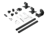 StarTech.com Vertical Desk Mount Dual Monitor Arm - Right-angle