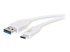 C2G 10ft USB C 3.0 to USB Cable - Right-angle