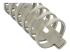 StarTech.com Flexible Cable Management Raceway Spine Vertebrae, 1-1/8"(29mm)W x 1"(25mm)H, 20"(0.5m) length, Nylon 66 Network Cable/Power Cord Hider Kit, Wall Wire Duct System, UL Listed - Close up