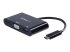 StarTech.com USB-C VGA Multiport Adapter - Right-angle
