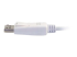 C2G 1.8m (6ft) USB C to DisplayPort Adapter Cable White - Close up