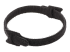 StarTech.com 6in Hook and Loop Cable Ties, 50 Pack, Black, Reusable Cable Straps, Adjustable and Flexible, Cord Organizer Tie/Wraps for Professional Cable Management - Left-angle