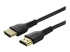 StarTech.com 1m Premium Certified HDMI 2.0 Cable with Ethernet, Durable High Speed UHD 4K 60Hz HDR 10, 3ft Rugged M/M HDMI Cord with Aramid Fiber, TPE, Ultra HD Monitors, TVs & Displays - Right-angle