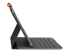 Logitech Slim Folio - Keyboard and folio case - Left side