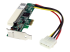 StarTech.com PCI Express to PCI Adapter Card - Left-angle
