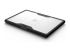 UAG Rugged Case for Apple Macbook Air 15" M2 A2941- Plyo Series- Clear - Right-angle