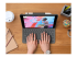Logitech Slim Folio - Keyboard and folio case - Top