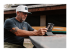 UAG Rugged Bluetooth Keyboard w/ Trackpad for iPad 10.2 UK English - Back