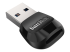 Sandisk MobileMate - Card reader (microSDHC UHS-I, microSDXC UHS-I) - Left-angle