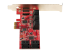 StarTech.com SATA PCIe Card, 10 Port PCIe SATA Expansion card, 6Gbps SATA Card, Low/Full Profile, Stacked SATA Connectors, ASM1062 Non-Raid SATA Controller Card / Adapter - Right side
